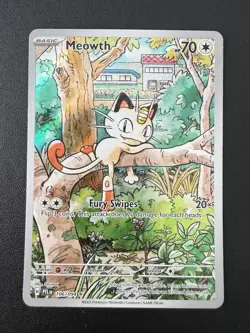 Pokemon Phantasmal Flames Meowth 106/094 - Image 1