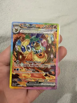 Flareon ex - 146/131 - SIR - Prismatic Evolutions - Pokemon Card - NM/M - Image 1