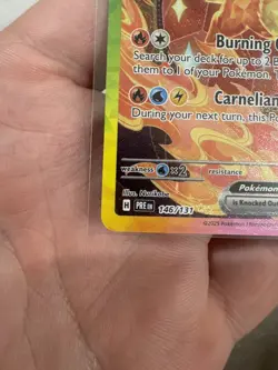 Flareon ex - 146/131 - SIR - Prismatic Evolutions - Pokemon Card - NM/M - Image 4