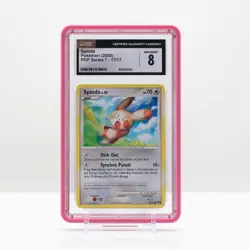 Pokemon Spinda Non-Holo #17/17 POP Series 7 2008 - CGC 8 - Image 1