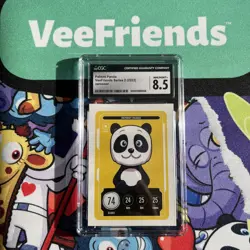 2022 PATIENT PANDA VEEFRIENDS ZEROCOOL NM/MINT CGC 8.5🔥 74 Score - Image 1