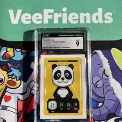 2022 PATIENT PANDA VEEFRIENDS ZEROCOOL MINT CGC 9🔥 74 Score - Image 1