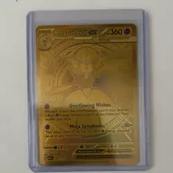 Mega Gardevoir EX Mega Hyper Rare Full Art Foil Me01 187/132 360HP Pokemon Card - Image 1