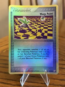Warp Point 85/95 Team Magma vs Team Aqua Reverse Holo Pokemon Card TCG - Image 1