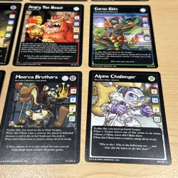 VTG Neopets TCG Card Lot 12 Cards ALL VILLAINS RARE LP-MP (1) HOLO 2003-2005 - Image 5