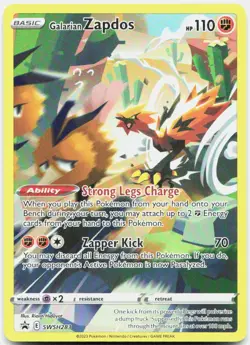 Galarian Zapdos Promo SWSH: Sword & Shield Promo Cards SWSH283 NM - Image 1
