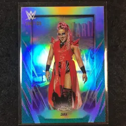 2026 Topps Chrome WWE ZARIA Base Aqua /199 #158 - Image 1