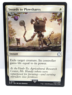 Swords to Plowshares - Fallout - Uncommon - Regular - Instant - PIP 0173 - Image 1
