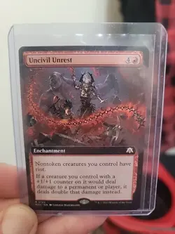 Uncivil Unrest (Extended Art) Commander: March of the Machine Regular - Image 1