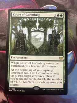Court of Garenbrig Commander: Wilds of Eldraine Regular - Image 1