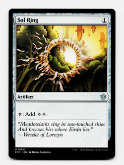 Sol Ring [Commander: Lorwyn Eclipsed] MTG Magic ECC 0057 NM - Image 2