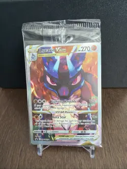 Pokemon TCG Crown Zenith Lucario VSTAR Sealed Black Star Promo SWSH291 - Image 1