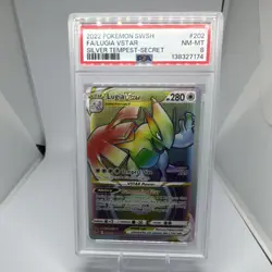 Pokemon Lugia VSTAR 202/195 Silver Tempest Secret Rare Holo PSA 8 - Image 1