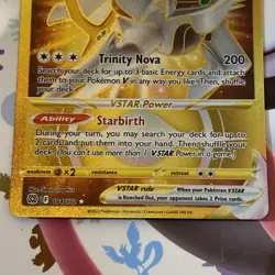 Arceus Vstar Secret Rare. Good condition. Brilliant Stars series Pokemon TCG - Image 2
