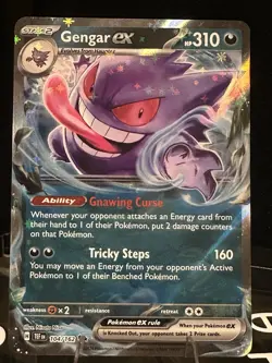 Pokemon ex Holo Lot – Gengar 104/162, Blastoise 030/073, Mewtwo 058/182 - Image 1