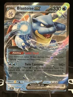 Pokemon ex Holo Lot – Gengar 104/162, Blastoise 030/073, Mewtwo 058/182 - Image 3
