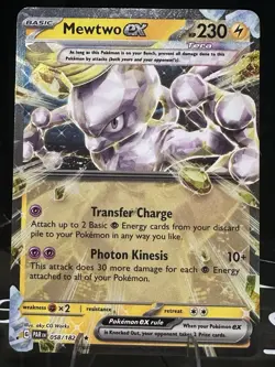 Pokemon ex Holo Lot – Gengar 104/162, Blastoise 030/073, Mewtwo 058/182 - Image 5
