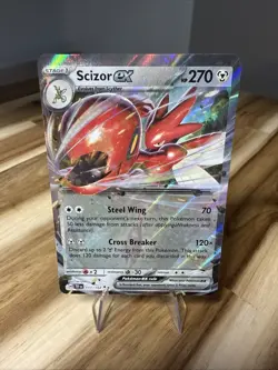 Scizor ex 111/162 - S&V: Temporal Forces Double Rare - Pokemon TCG (NM) - Image 1