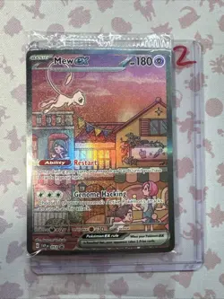 Sealed Mew ex SVP 053 Scarlet & Violet 151 UPC Promo Pokemon TCG NM #2 - Image 1