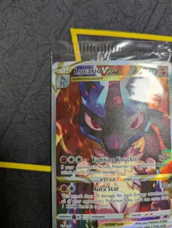 Lucario VSTAR SWSH291 Sealed Promo - Pokemon TCG Crown Zenith ETB - Image 4