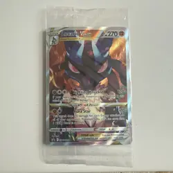 Pokemon TCG Lucario VSTAR SWSH291 Crown Zenith ETB Promo Card Sealed - Image 1