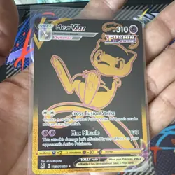 Pokemon Mew VMAX TG30/TG30 Fusion Strike Secret Rare Full Art Foil Psychic - Image 2