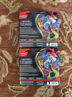 Pokemon Phantasmal Flames ME02 3-Pack Blister Set of 2! Brand New - Image 2