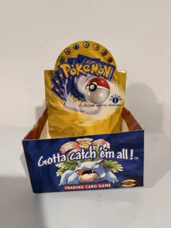 Pokemon 1999 1st Edition Base Set Booster Box Empty. No CardsRare For Collectors - Image 1