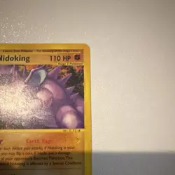 Pokemon TCG Nidoking Aquapolis Rare Stage 2 110HP 24/147 2002 Regular - Image 4