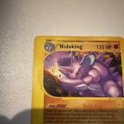 Pokemon TCG Nidoking Aquapolis Rare Stage 2 110HP 24/147 2002 Regular - Image 5