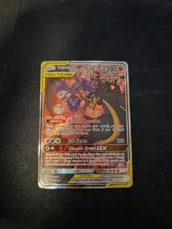 Naganadel & Guzzlord GX Tag Team 224/236 Pokemon Cosmic Eclipse Rare Ultra NM - Image 1