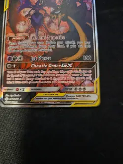 Naganadel & Guzzlord GX Tag Team 224/236 Pokemon Cosmic Eclipse Rare Ultra NM - Image 4