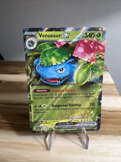 Venusaur ex - 001/142 - Stellar Crown - Double Rare - Pokemon TCG NM - Image 1