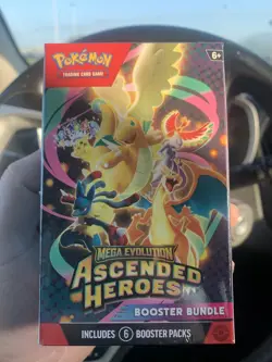 Pokemon TCG Mega Evolution ASCENDED HEROES BOOSTER BUNDLE Sealed IN HAND - Image 1