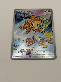 Pokemon Chimchar Promo ME: Mega Evolution Promo 041 NM - Image 2