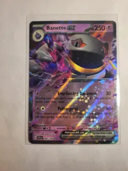 Pokemon TCG Scarlet & Violet Banette ex 88/198 NM Double Rare - Image 1