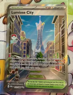 Lumiose City 111/088 Ultra Rare ME03: Perfect Order Pokemon TCG NM - Image 1