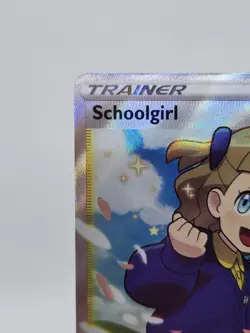 Pokemon Schoolgirl 262/264 Ultra Rare Full Art Holo Trainer Fusion Strike TCG - Image 3