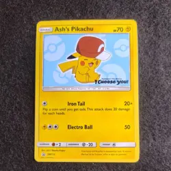 Ash’s Pikachu SM113 - Pokemon The Movie I Choose You Promo NM - Pokemon TCG - Image 1