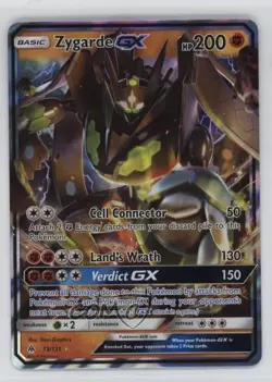 Zygarde GX Pokemon Sun & Moon Forbidden Light #73 - Image 1