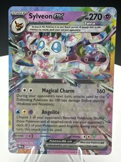 Eevee ex Sylveon ex Glaceon ex Lot – Prismatic Evolutions NM Holo Cards - Image 4