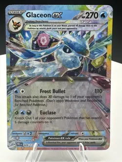 Eevee ex Sylveon ex Glaceon ex Lot – Prismatic Evolutions NM Holo Cards - Image 5