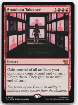 Broadcast Takeover *Foil* TMT 86 NM - Image 1