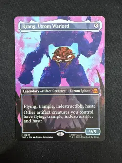 Krang, Utrom Warlord (BORDERLESS) - TMNT (Magic) NM - Image 1