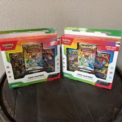 Pokemon First Partner Illustration Collection Series 1 Sealed 2 Box Lot 🔥 - Image 1