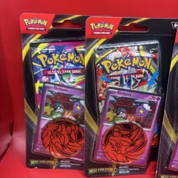 Pokemon TCG Mega Evolutions Checklane Blister Promo Lot Of 4 New sealed - Image 2