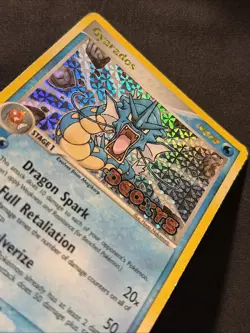 Gyarados 8/107 EX Deoxys Reverse Holo Stamped 2005 Pokemon - Played - Image 2