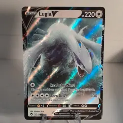 Pokemon Lugia V Ultra Rare Holo Swsh12 Silver Tempest 220 HP 138/195 English - Image 1