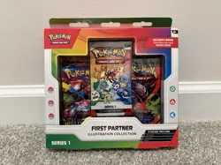 Pokemon TCG First Partner Illustration Collection Series 1 Box SEALED - Image 1