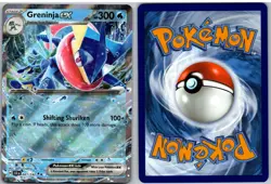 Greninja ex 41/142 Double Rare Stellar Crown Pokemon NM - Image 3